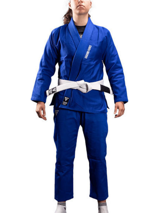 Ground Force Uniform Jiu Jitsu Blau