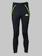 Kappa Kombat Run Foglio Men's Sports Long Leggings Black