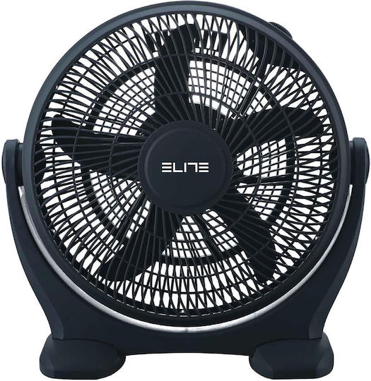Elite Кутиен Вентилатор 80W С Диаметър 45.7см Черен