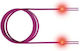 Sacon Fiber Optic Cable 5m Purple 1pcs