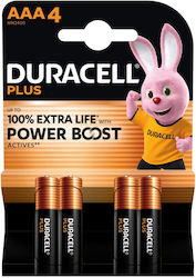 Duracell Plus AAA 1.5V 4Stück 151256 Duracell Plus AAA 1.5V 4Stück 151256