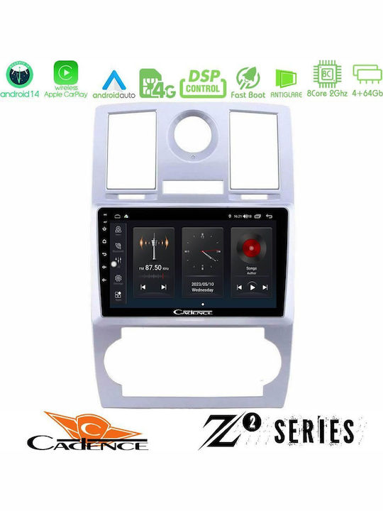 Bizzar Car Audio System Chrysler 300C 2004-2011 (Bluetooth/USB/WiFi/GPS/Apple-Carplay/Android-Auto) with Touch Screen 9"