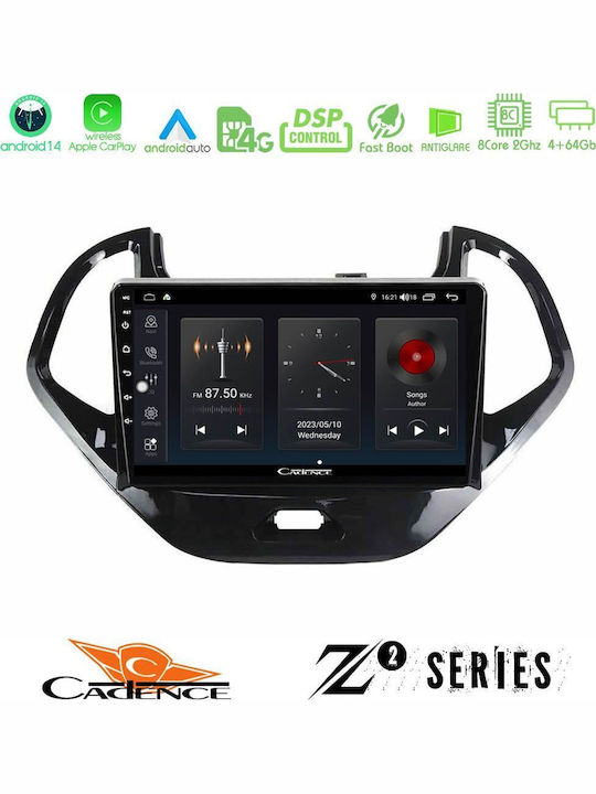 Bizzar Auto-Audiosystem für Ford E-Commerce-Website 2016-2020 (Bluetooth/USB/WiFi/GPS/Apple-Carplay/Android-Auto) mit Touchscreen 9"