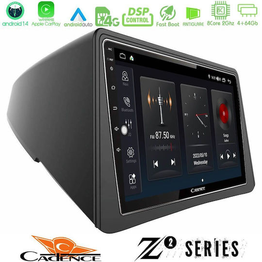 Bizzar Car Audio System for Opel Mokka 2013-2015 (Bluetooth/USB/WiFi/GPS/Apple-Carplay/Android-Auto) with Touch Screen 9"