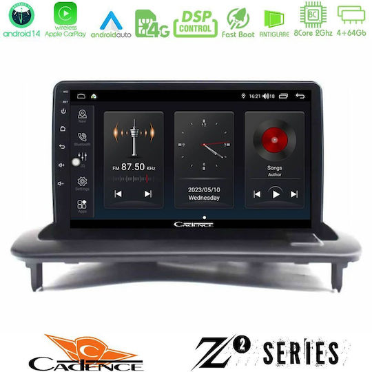 Bizzar Ηχοσύστημα Αυτοκινήτου για Volvo S40 / C30 / C70 2004-2012 (Bluetooth/USB/WiFi/GPS/Apple-Carplay/Android-Auto) με Οθόνη Αφής 9"