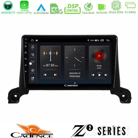 Bizzar Автомобилна Аудио Система (Блутут/USB/WiFi/GPS/Apple-Carplay/Android-Auto) с Тъчскрийн 9"