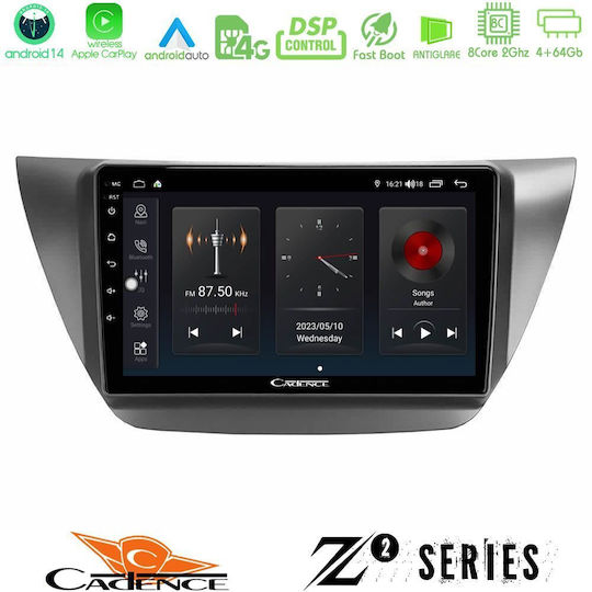 Sistem Audio Auto pentru Mitsubishi Magazin online 2004 – 2008 (Bluetooth/USB/WiFi/GPS/Apple-Carplay/Android-Auto) cu Ecran Tactil 9"