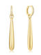 Ania Haie Earrings made of Silver Gold Plated with Stones