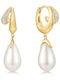 Ania Haie Earrings made of Silver Gold Plated with Pearls