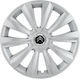 Set Capace De Roți Auto Compatibilitate Citroen 4 Bucăți 15 Gri