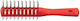 Comair Brush Hair Red