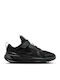 Star Runner Star Runner Kids Sports Shoes Running with Hoop & Loop Closure Black