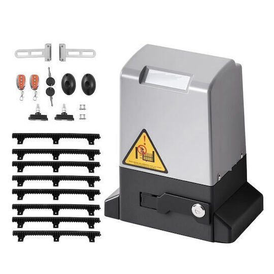 Set Motor Pentru Ușă De Garaj Glisare Max 816 Kg Lungime Suport 4 M 2 Telecomenzi Viteză 10 M Min 280 W