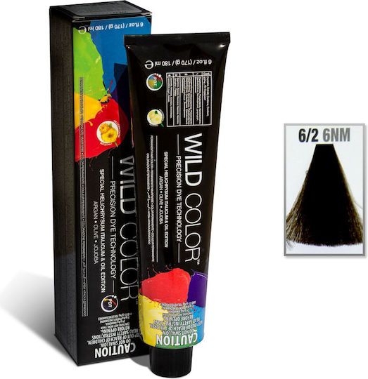 Wild Color Hair Dye 6/2 180ml