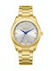 Slazenger Women's Watch with Gold Metal Bracelet