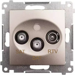 Kontakt-simon Antenna Socket Simon54 Sat Sat Rt...