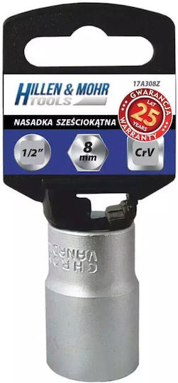 Dedra Καρυδάκι με Καρέ Υποδοχής 1/2" Διάμετρος 1/2" / 12