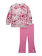 Kinder-Set mit Leggings Winter 2Stück Floral Camo