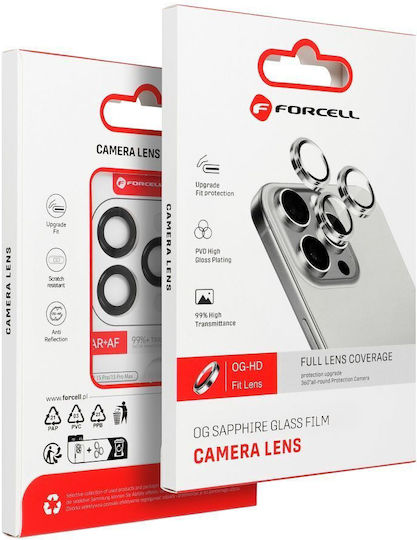 Forcell Προστασία Κάμερας Tempered Glass Μπλε για το iPhone 12, iPhone 12 Mini