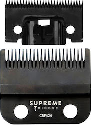 Κοπτικο Supreme Clipper Stainless Steel Fade Blade Black