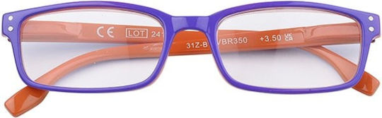 Zippo Reading Glasses +2.00 in Purple color 31Z-B15-VBR200