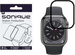 Sonique Закалено Стъкло За Цялото Лице Apple Watch 7/8/9 45мм 1бр Sonique Закалено Стъкло За Цялото Лице Apple Watch 7/8/9 45мм 1бр