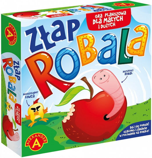 Board Game Catch the Bug (Robal's Zlap) for 2-4 Players 4+ Years Old (PL) Alexander Toys