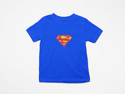 Superman Kids Top Melt Blue