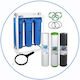 Aqua Filter Water Filtration System Triple Central Supply Micron 1'' BBF317