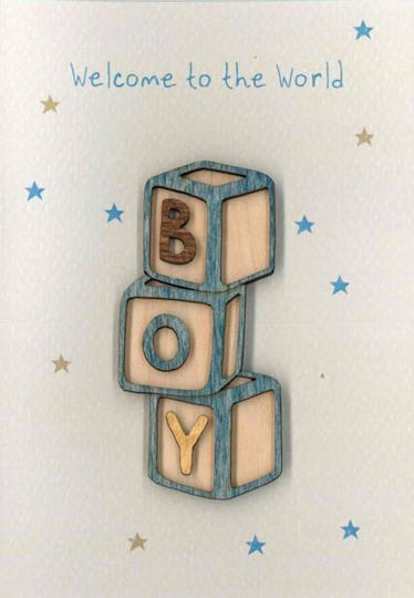 Grußkarten Welcome To World Boy Joy Brand