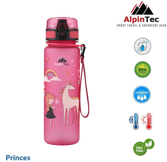 AlpinPro Kids Water Bottle Plastic AlpinTec Kids 500ml