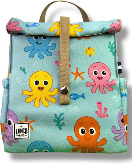 The Lunch Bags Lunchbags Синя Термо Чанта За Храна 5 Литра 21x16x24см