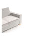 Sofazip Topper Husă Elastică Canapea cu trei locuri Ivory 65x180cm 1buc