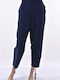 Women's Fabric Trousers Blue
