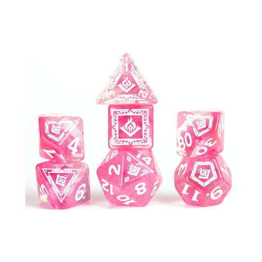 Dungeons & Dragons Abenteuer Würfel Set Wizard Fuchsfarben