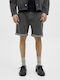 Herrenshorts Jeans Black