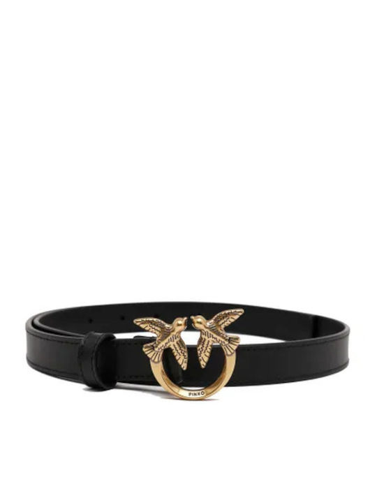 ベルト PINKO Woman Belt Black 100143A0F1 Z99Q Love Birds thin leather belt 2cm PINKO → Shop Online
