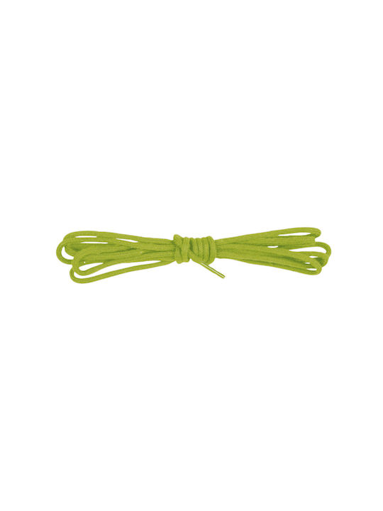 Bergal Round Laces Thin Lime Green 90 Cm Thin Round Shoelaces Colour Light Green 90 Centimeters