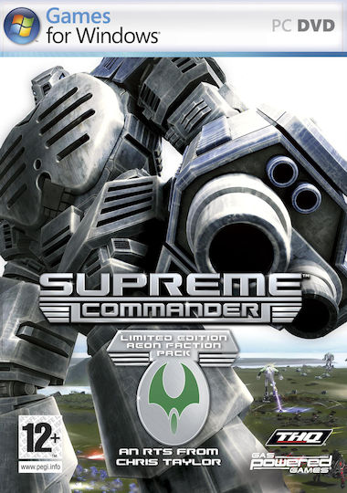 Supreme Commander Aeon Faction Pack Limited Edition PC Game (Used)