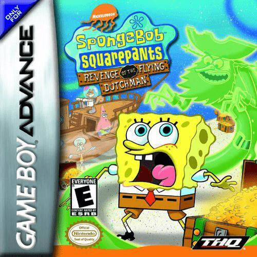 Spongebob Squarepants Revenge Of The Flying Dutchman PS2 Game Boy Advance Game (Used)