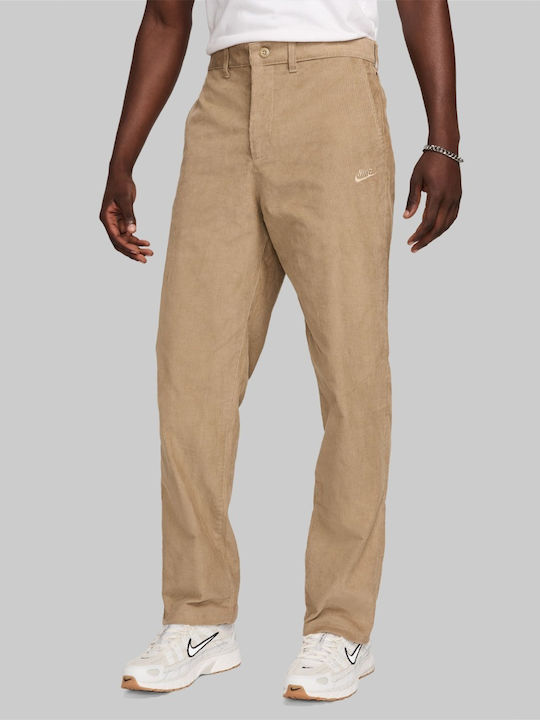 Nike Club Chino Corduroy Pant Παντελόνι Chino Μπεζ