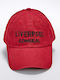 Admiral Jockey Liverpool Red Cap