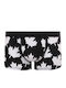 Herren Boxershorts Black mit Mustern 1Packung