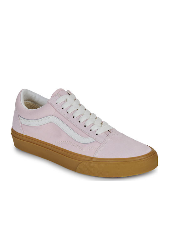 Vans Old Skool Γυναικεία Sneakers Ροζ