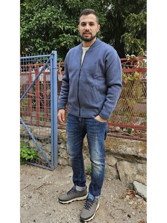 Sogo Ανδρική Ζακέτα Ίντιγο