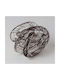 Decorative Glass Handmade Knot Black Designs 12cm Cqb33132l