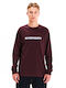 Athletic T-Shirt Burgundy