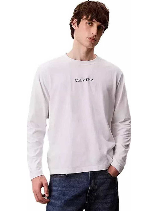 Calvin Klein Tricou Alb Strălucitor