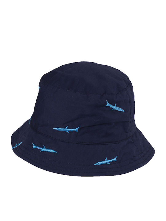 Brims and Trims Παιδικό Καπέλο Bucket Υφασμάτινο Μπλε