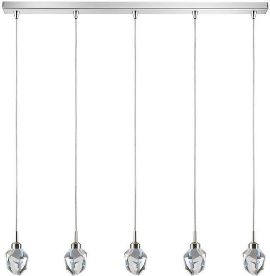 Luma Κρεμαστό Φωτιστικό LED με Θερμό Λευκό Φως 100x16εκ.